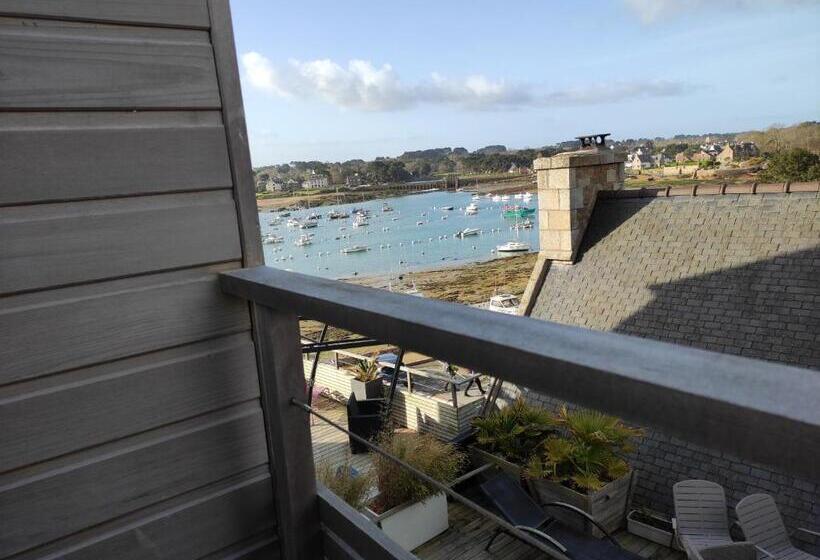 带海景的豪华间, Des Rochers