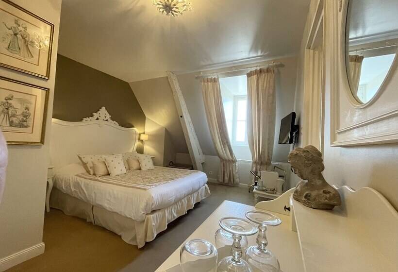 חדר דלוקס, Château Hôtel Edward 1er