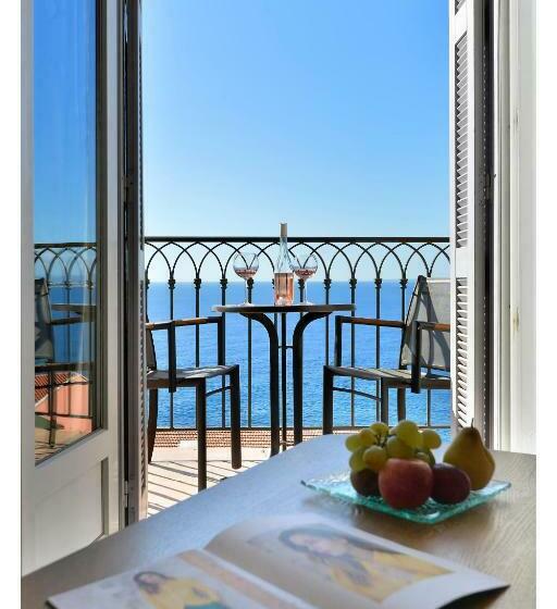 اتاق لوکس با چشمانداز دریا, Hôtel La Pérouse Nice Baie Des Anges   Recently Fully Renovated