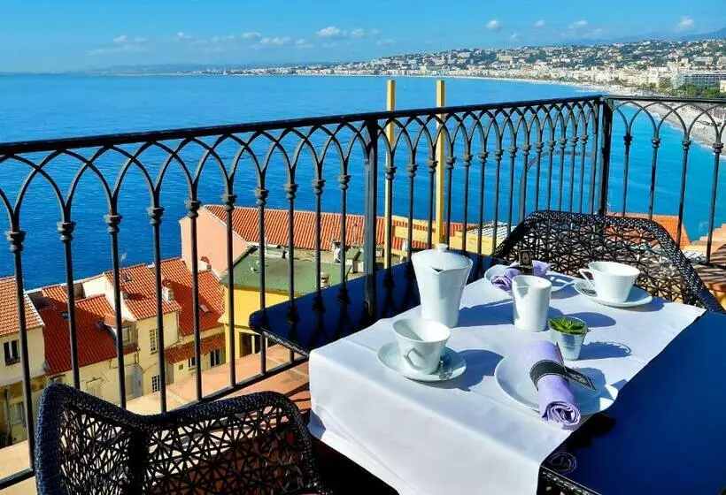 オーシャンビューデラックスルーム, Hôtel La Pérouse Nice Baie Des Anges Recently Fully Renovated