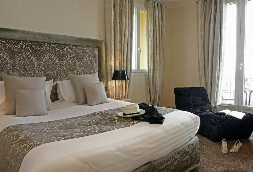 オーシャンビューデラックスルーム, Hôtel La Pérouse Nice Baie Des Anges Recently Fully Renovated