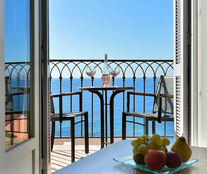 디럭스 룸 바다 전망, Hôtel La Pérouse Nice Baie Des Anges   Recently Fully Renovated