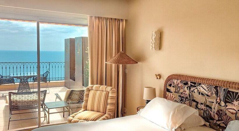 اتاق لوکس با چشمانداز دریا, Hôtel La Pérouse Nice Baie Des Anges   Recently Fully Renovated