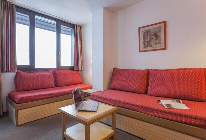 דירת חדר, Résidence Pierre & Vacances Le Chamois Blanc