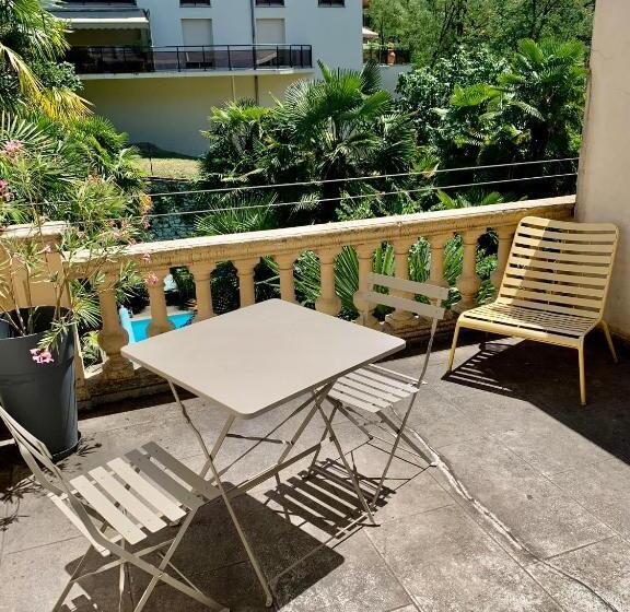 テラス付きスタンダードルーム, Hôtel Lapérouse Des Cordeliers