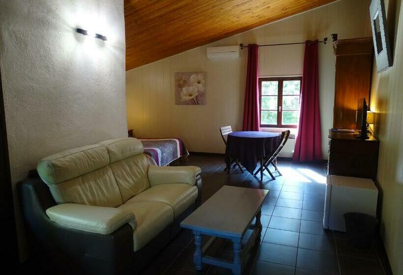 חדר סטנדרט עם טרסה, Hôtel Mas De L Espaïre