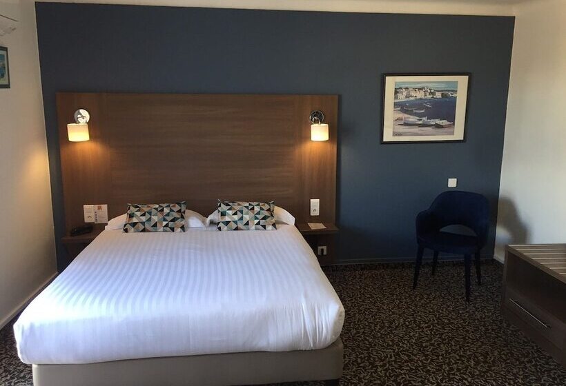 スタンダードルーム, Le Galion Hotel Et Restaurant Canet Plage   Logis