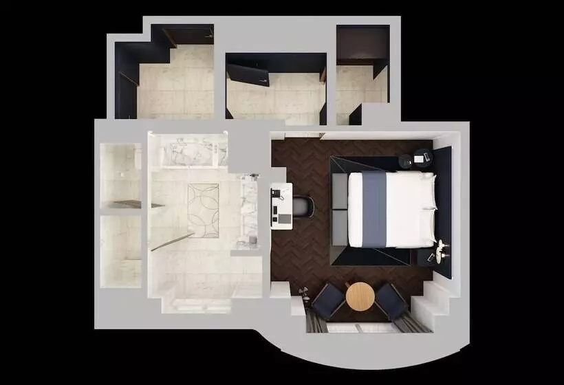 Camera Deluxe con Balcone, Lutetia