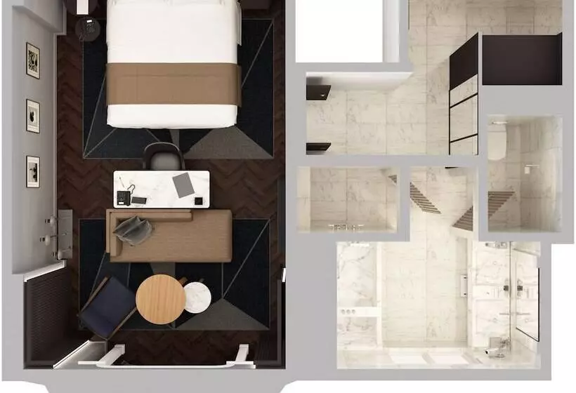 Junior Suite con Balcone, Lutetia