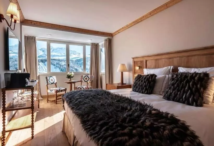 سوییت با چشم‌انداز کوه, Alpes Hôtel Du Pralong