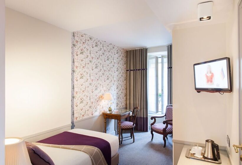 اتاق استاندارد یک نفره, Hôtel Parc Saint Séverin   Esprit De France