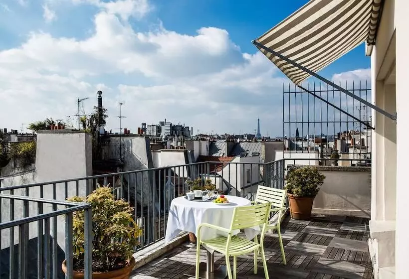 اتاق استاندارد با چشم‌انداز, Hôtel Parc Saint Séverin   Esprit De France