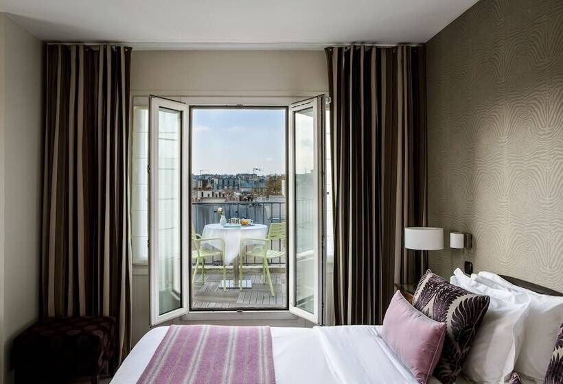اتاق استاندارد با چشم‌انداز, Hôtel Parc Saint Séverin   Esprit De France