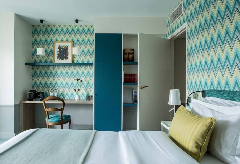 テラス付きデラックスルーム, Hôtel Parc Saint Séverin Esprit De France