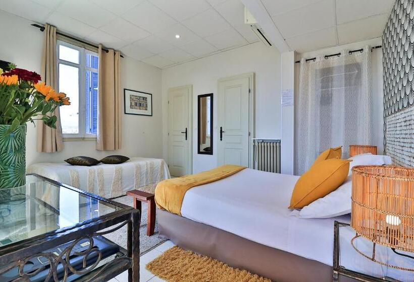 스탠다드 트리플 룸 테라스, Le Panoramic Boutique Hôtel