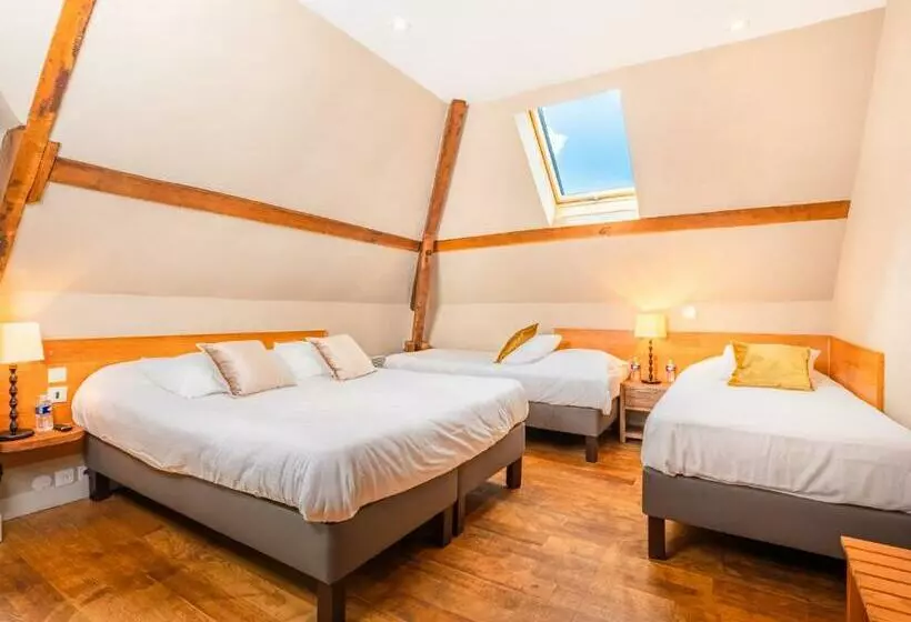 Standard Neljän Hengen Huone, Le Relais Des Lacs Bourgogne Morvan