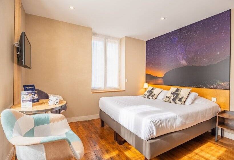 Номер Стандарт Трехместный, Le Relais Des Lacs Bourgogne Morvan