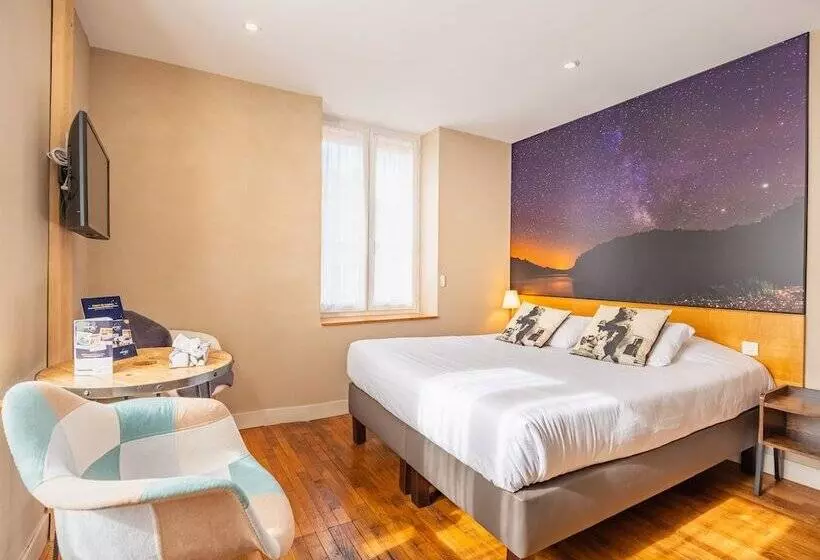 Standard Kolmen Hengen Huone, Le Relais Des Lacs Bourgogne Morvan