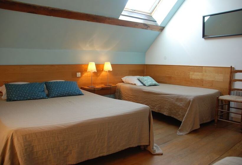 Номер Стандарт Трехместный, Le Relais Des Lacs Bourgogne Morvan