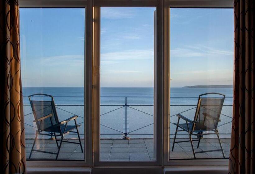 海景标准间带阳台, Marsham Court