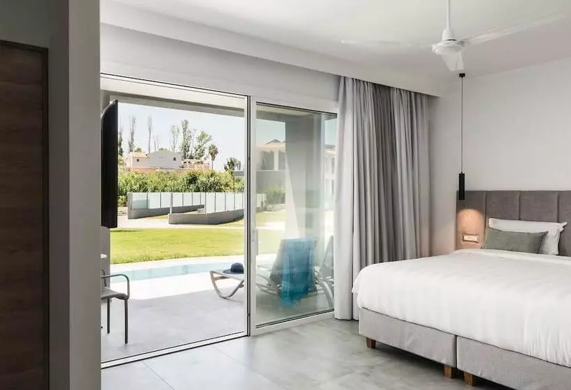 Junior Suite amb Piscina, Acharavi Beach