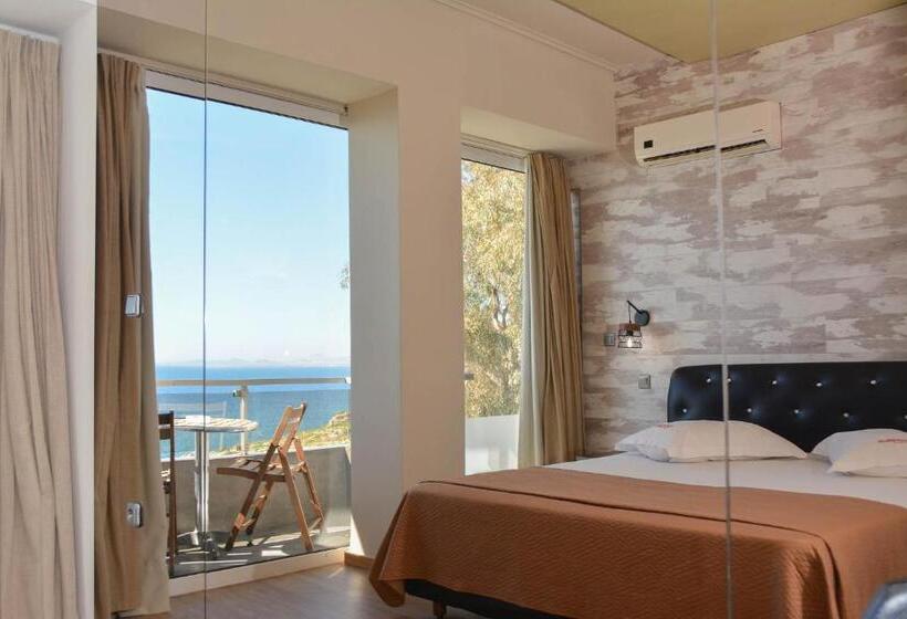 חדר סטנדרט נוף לים, Scorpios Sea Side