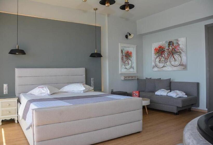 חדר משפחתי נוף לים, Scorpios Sea Side