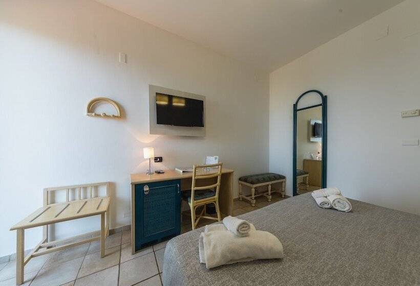 חדר סופריור לשלושה עם נוף לים, Baia Del Capitano