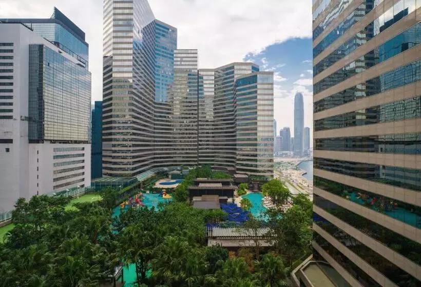 اتاق استاندارد با چشم‌انداز باغ, Renaissance Hong Kong Harbour View