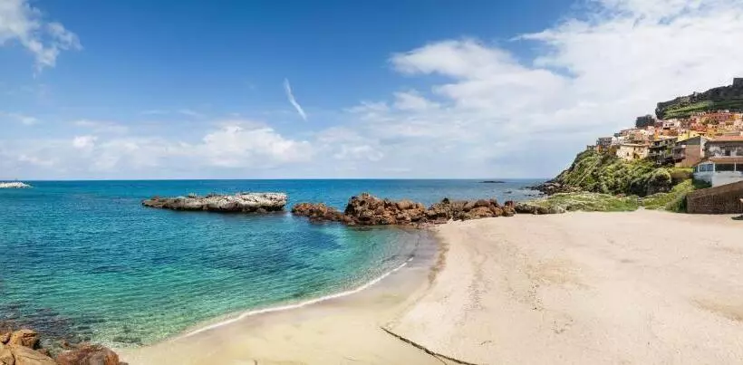 اتاق استاندارد با بالکن و چشمانداز دریا, & Spa Riviera Castelsardo