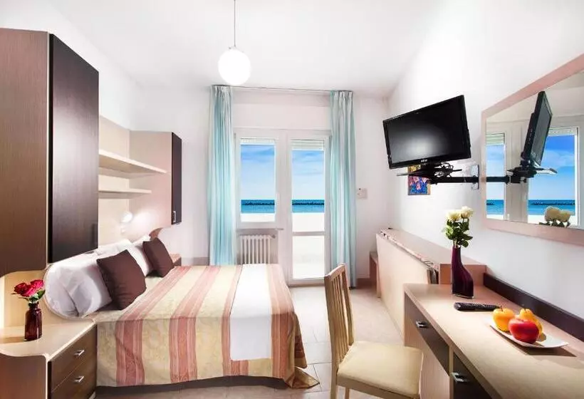 オーシャンビュースタンダードルームバルコニー付き, Asiago Beach