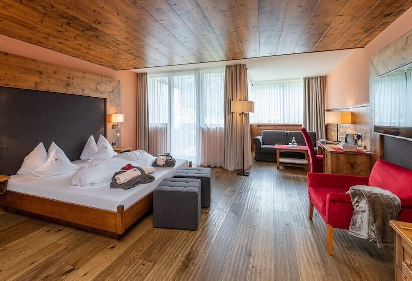 חדר דלוקס, Romantik Hotel Santer