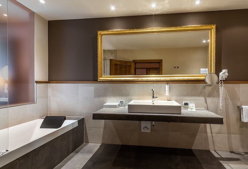 חדר דלוקס, Romantik Hotel Santer