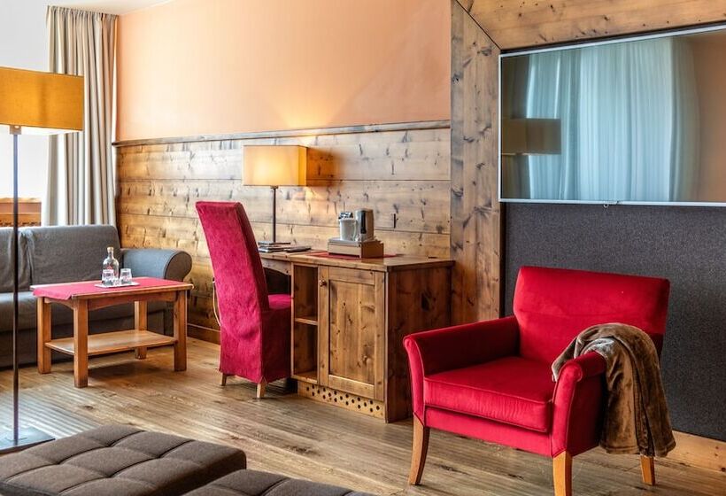 חדר דלוקס, Romantik Hotel Santer