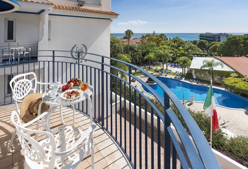 חדר סטנדרט נוף לים, Sant Alphio Garden Hotel & Spa