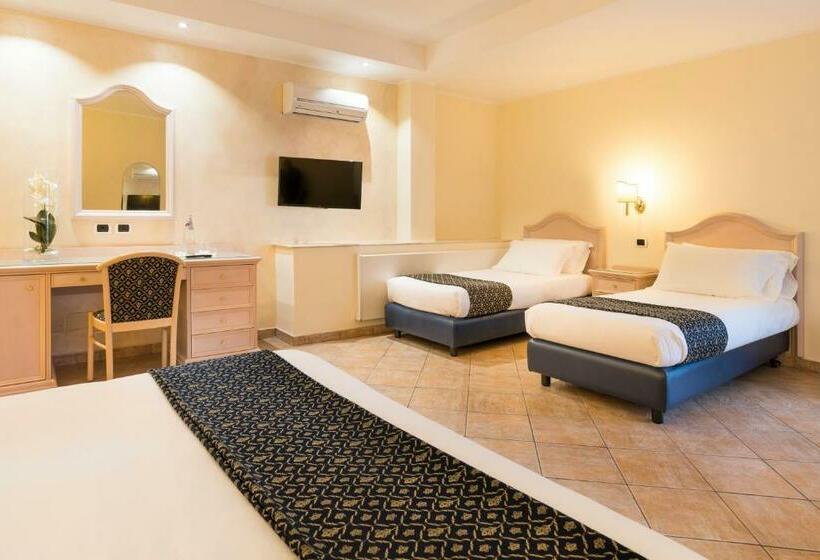 חדר סטנדרט לארבעה, Sant Alphio Garden Hotel & Spa