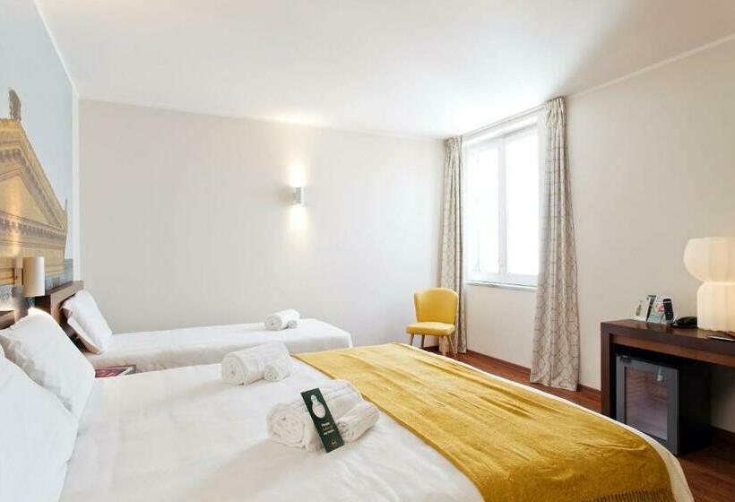 带景观的三人标准房间, B&B Hotel Palermo Quattro Canti