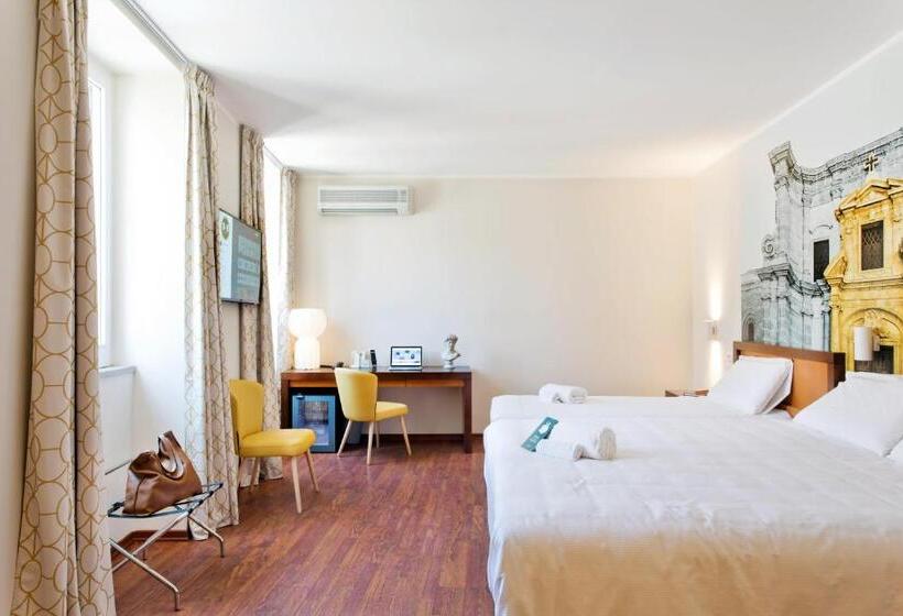 带景观的三人标准房间, B&B Hotel Palermo Quattro Canti