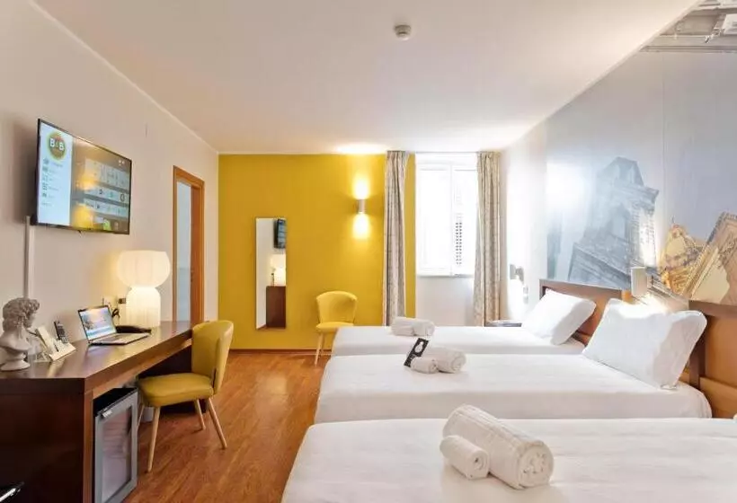 اتاق استاندارد سه تخته با چشم‌انداز, B&B Hotel Palermo Quattro Canti