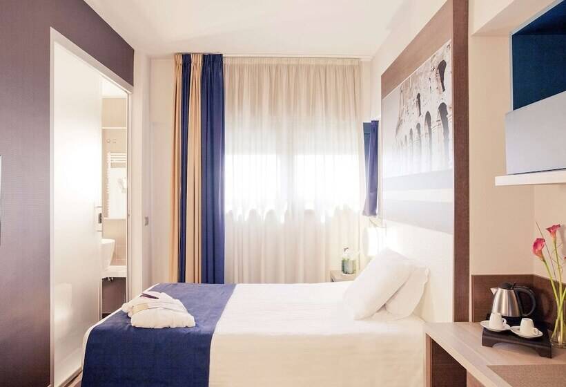 חדר יחיד קלאסי, Mercure Roma Centro Colosseo