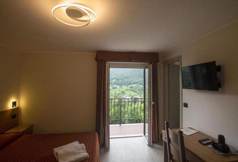 발코니가 있는 스위트, Albergo Miniere