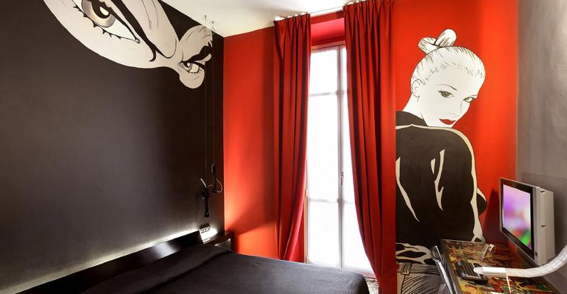 غرفة ديلوكس, Art Hotel Boston