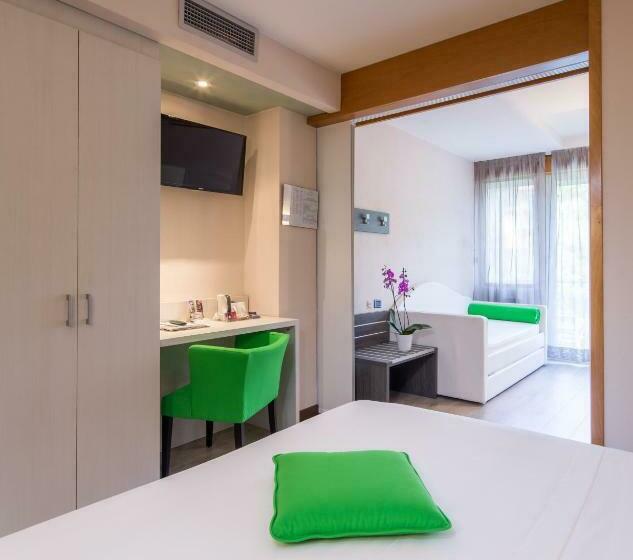 带阳台可观花园景的标准间, Best Western Regina Elena