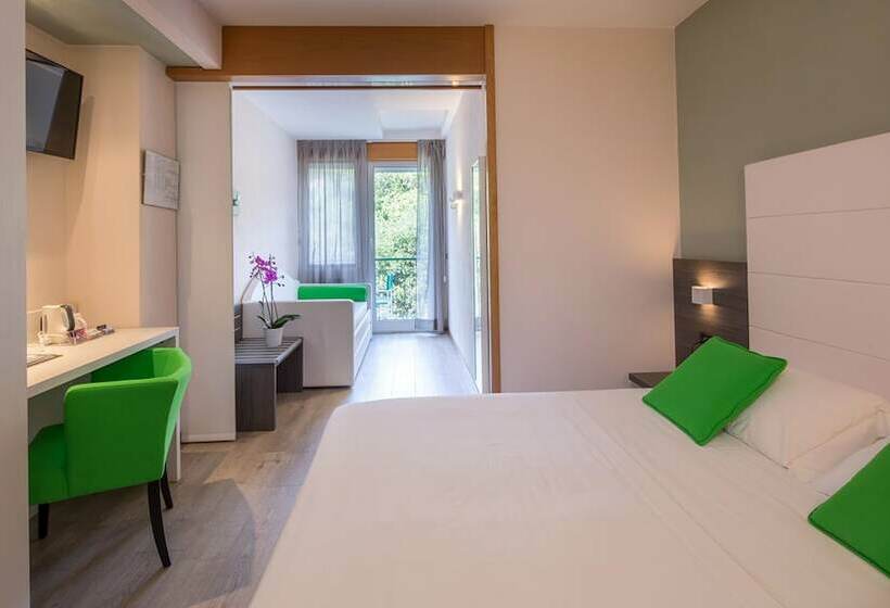 带阳台可观花园景的标准间, Best Western Regina Elena