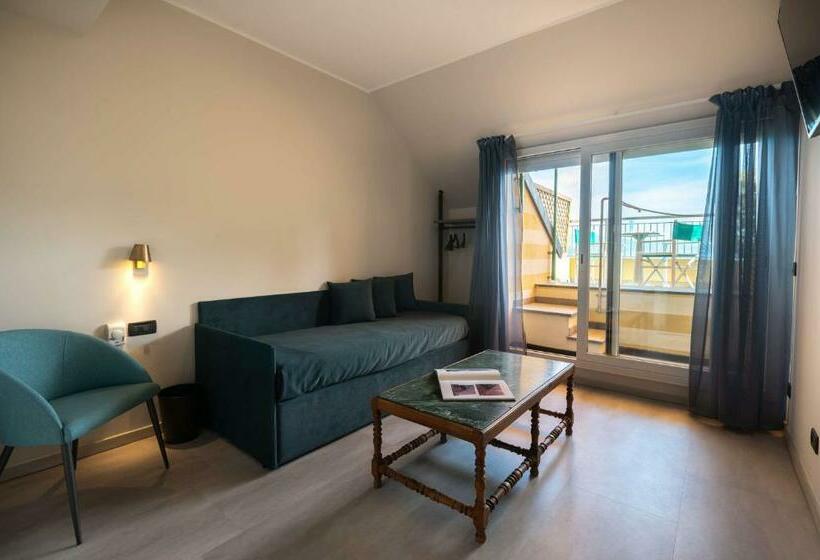 带2个卧室的套房, Best Western Regina Elena