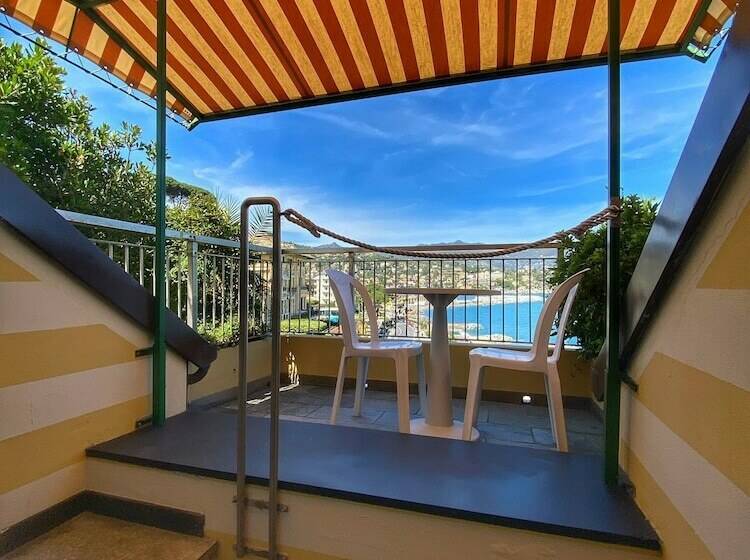 带海景的带双人床的标准间, Best Western Regina Elena