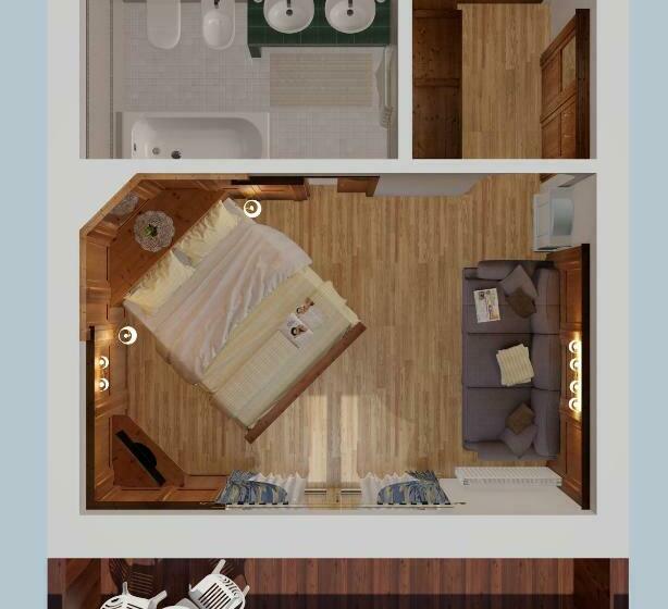 Номер Стандарт с Балконом, Enzian Genziana