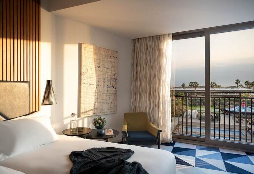 プールの見えるデラックスルーム, Dan Accadia Herzliya