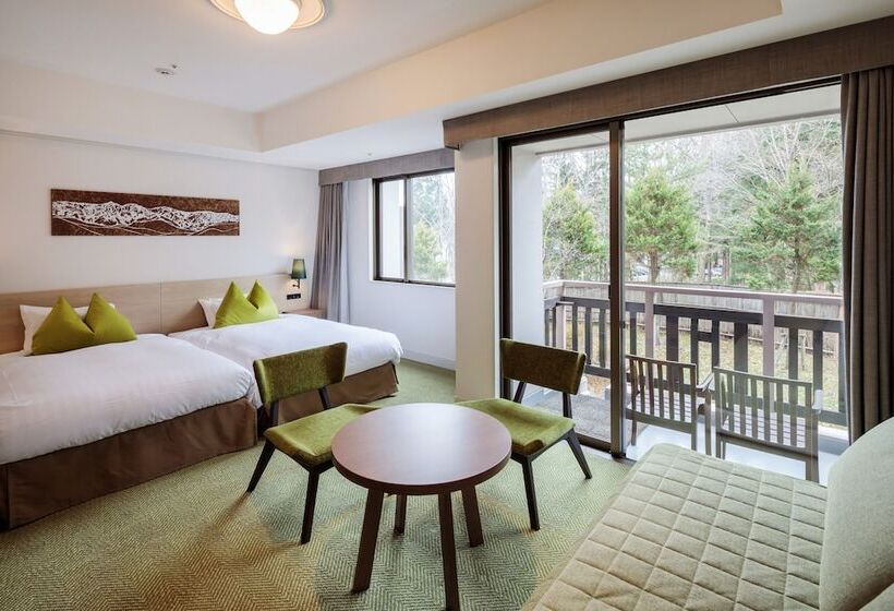 标准间带阳台, Hakuba Tokyu