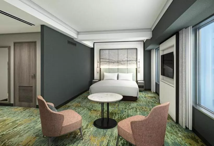 キングサイズベッドのスタンダードルーム, Rihga Royal Hotel Osaka Vignette Collection By Ihg